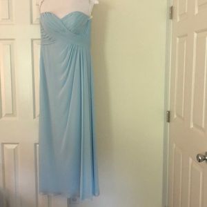 Bill Levkoff light blue long dress